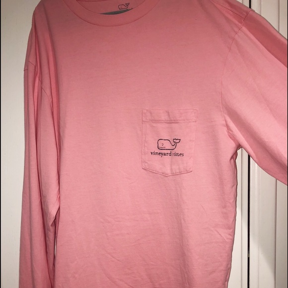 Vineyard Vines Tops - PINK VINEYARD VINES LONG SLEEVE Vineyard Vines Tops - PINK VINEYARD VINES LONG SLEEVE